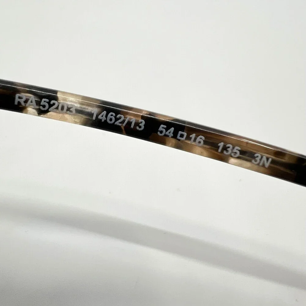 Ralph Lauren Eyeglasses Womens Tortoise RA5203 1462/13 Cat Eye 54-16-135